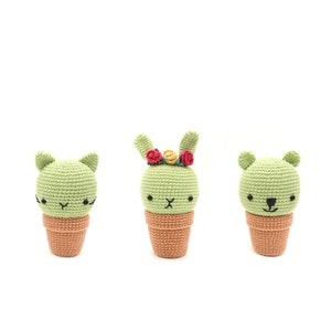 Animal Cactus crochet pattern
