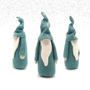 Tall Christmas GNOME BIG version Crochet Pattern / Scandinavian Gnome