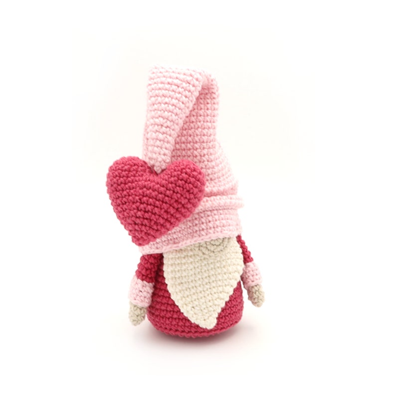 Valentine Gnome crochet pattern image 7