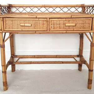 Bamboo Corner Desk Etsy UK