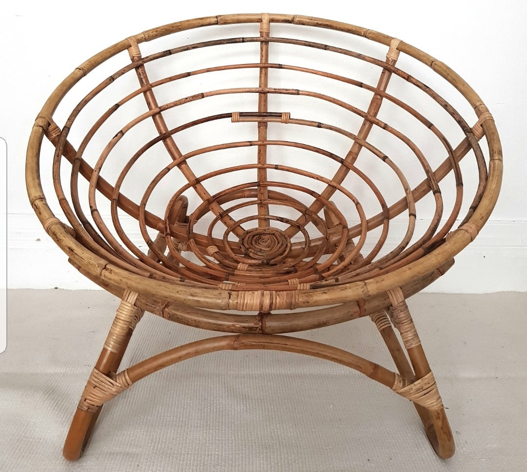 Big round 2024 bamboo chair