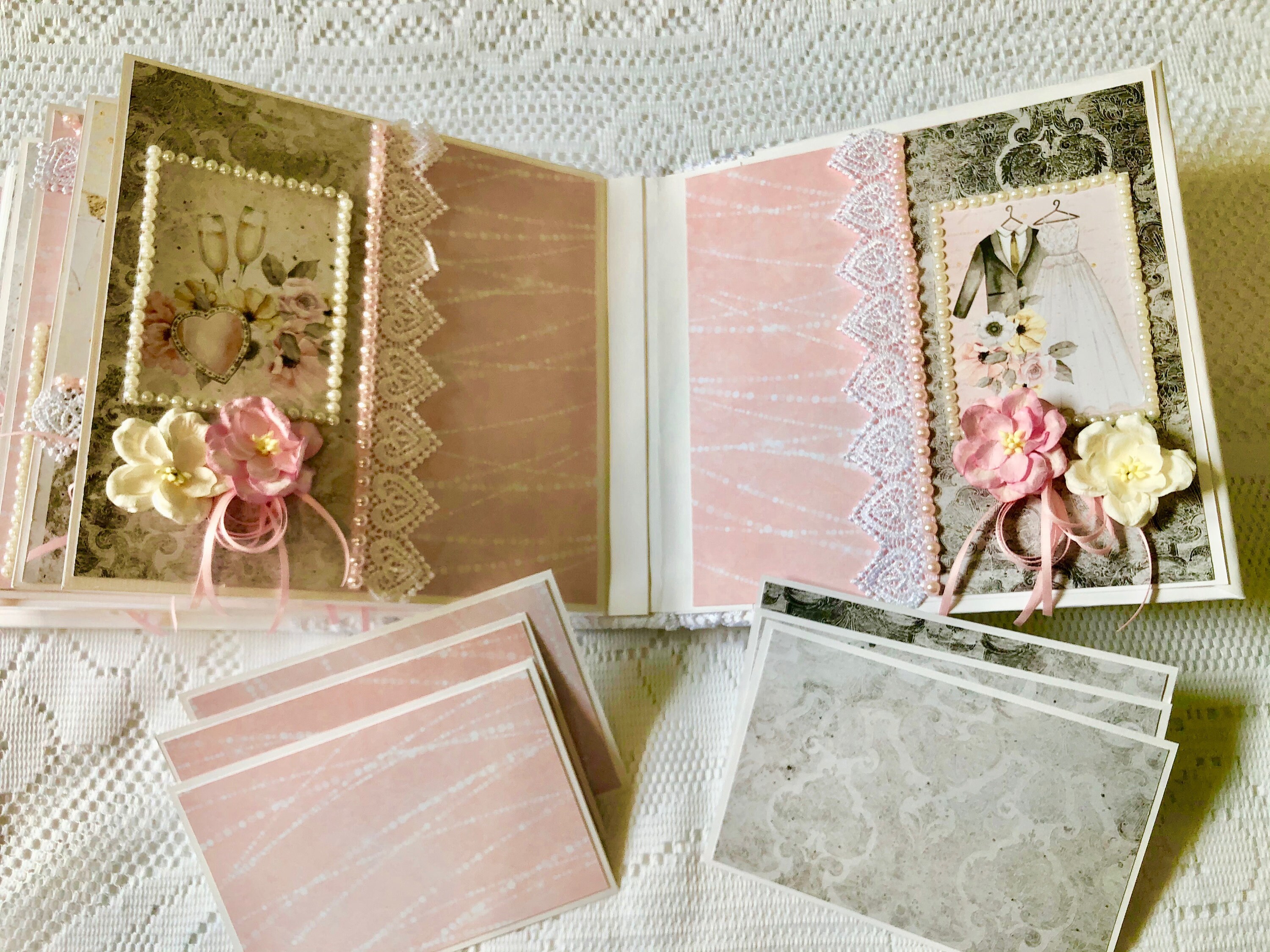 Mini Album Wedding Wedding Scrapbook Album Size 8.5 Etsy