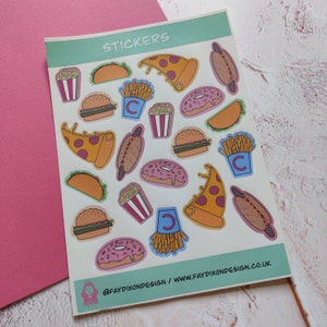 DOWNLOAD & PRINT Fast Food Image Printable, Cricut print and cut