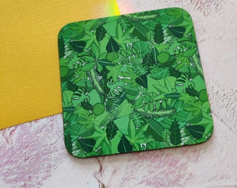 Leaves and Greenery Coaster