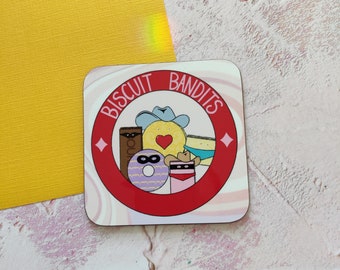 Biscuit Bandits Coaster