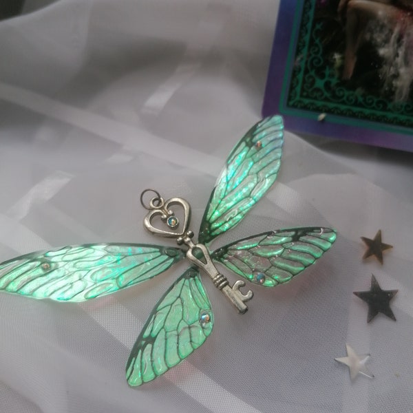 Fairy Wing Fligender Schlüssel Feen Flügel Anhänger