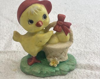 ヴィンテージ ひよこと卵 - 磁器製 レフトン イースター
