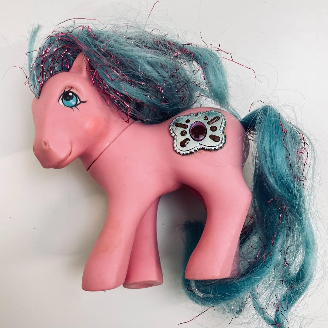 Vintage 1987 My Little Pony Princess Primrose G1 Hasbro Pony Figure ...