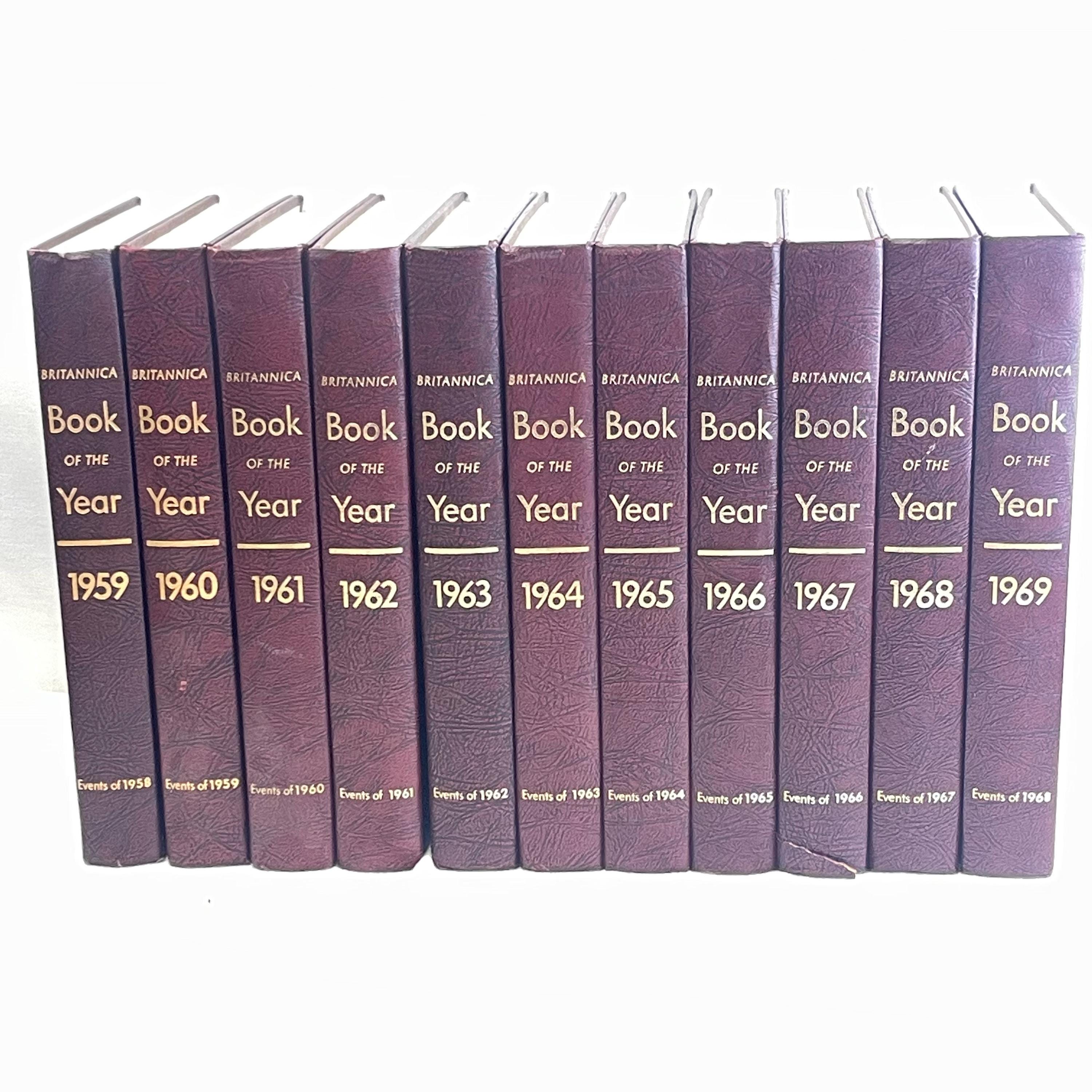 Britannica Book of the Year - Etsy
