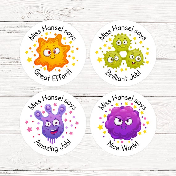 Science Reward Stickers