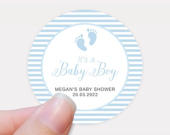 it s a Boy Baby Shower Sticker