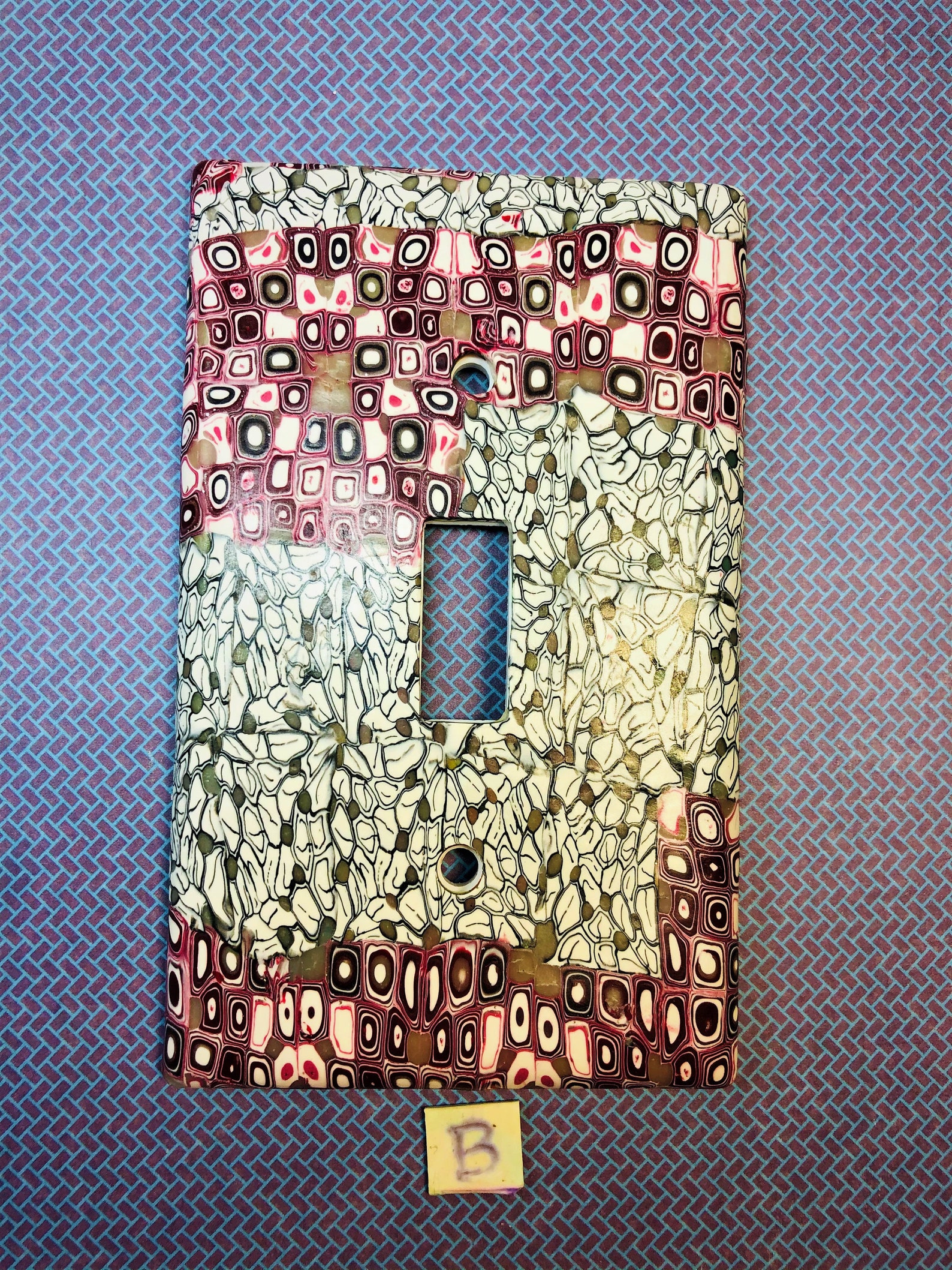 Wall Plate Cover Decoration Wall Plate Cover Artistic Wall Etsy