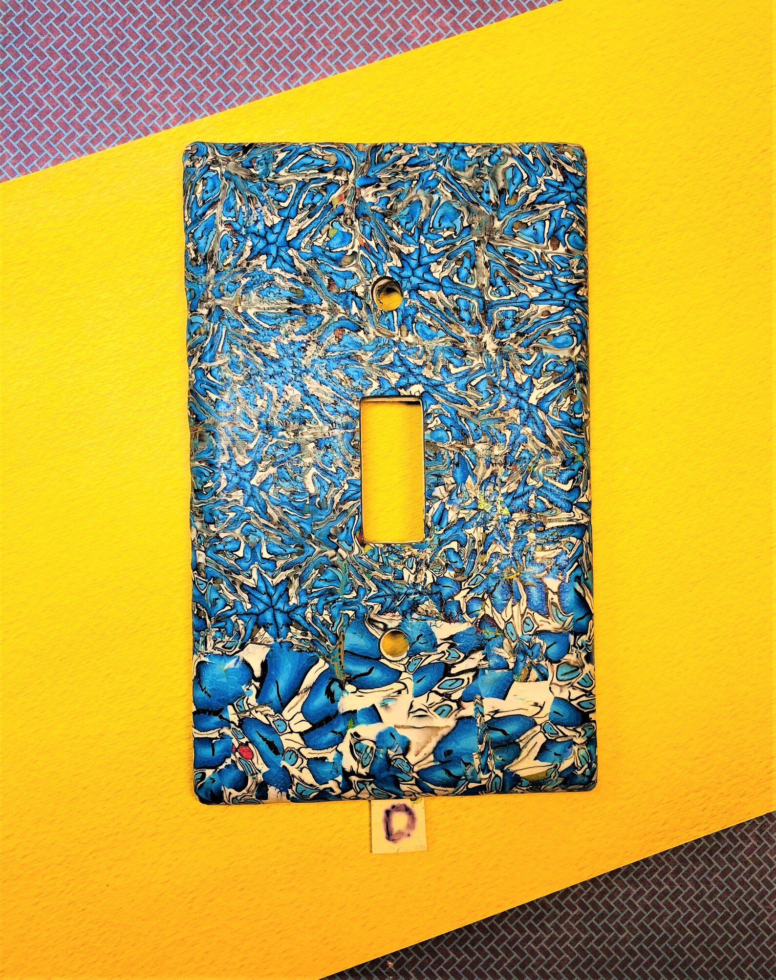 Wall Plate Cover Decoration Wall Plate Cover Artistic Wall Etsy