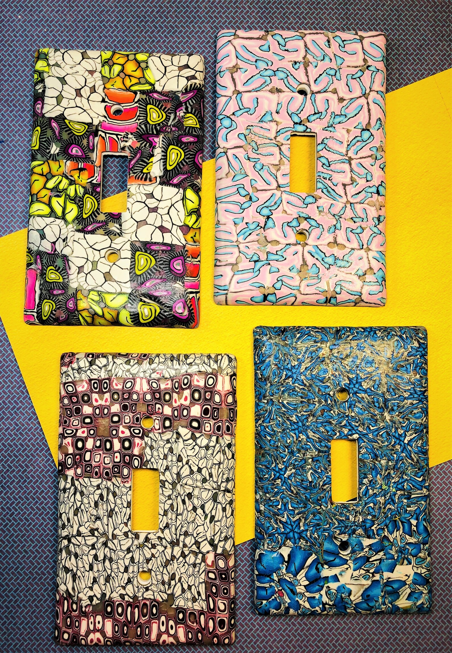 Wall Plate Cover Decoration Wall Plate Cover Artistic Wall | Etsy