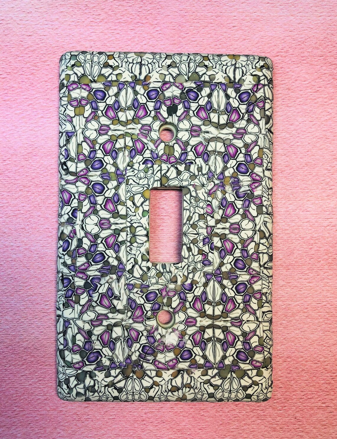 Wall Plate Cover Decoration Wall Plate Cover Artistic Wall Etsy