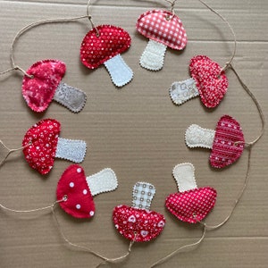 Toadstool Garland