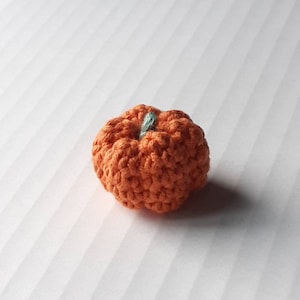 Mini Crochet Pumpkin