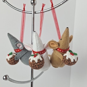 Christmas Pudding Mouse