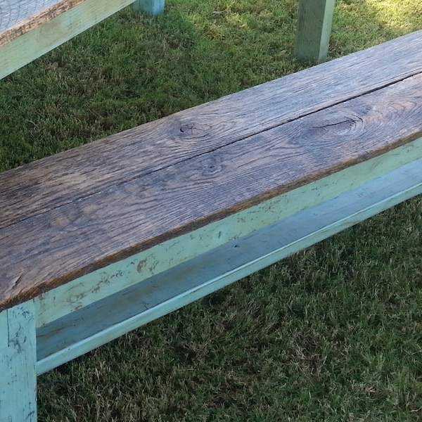 Farmhouse bench