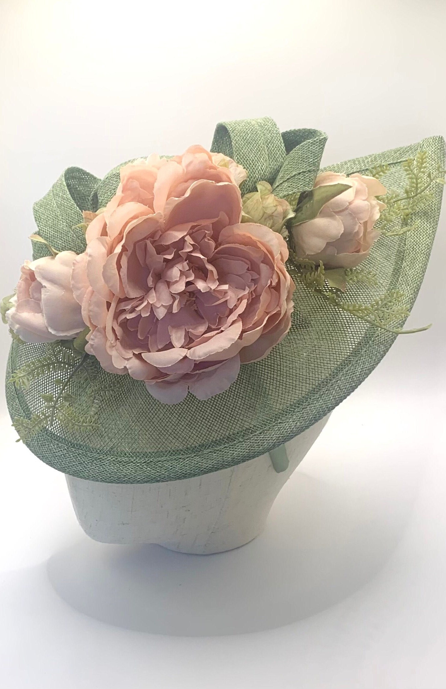 Olive Green Hats and Fascinators - Etsy