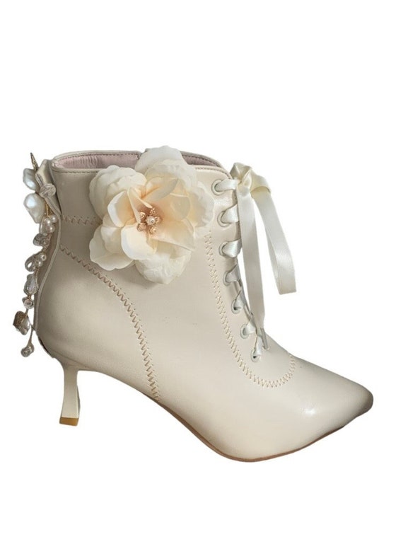 Ankle boots with diamantes best sale