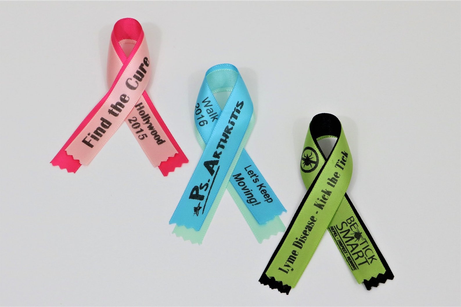 Personalized Awareness Ribbons. Medium Fully Etsy