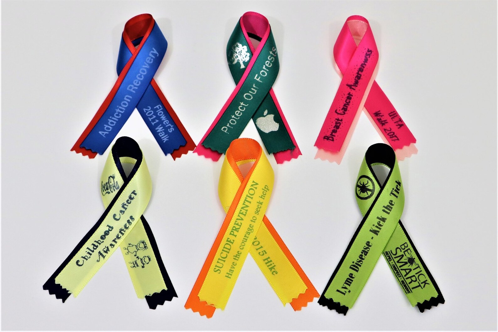 Personalized Awareness Ribbons. Medium Fully Etsy