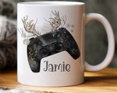 Christmas Gamer Boy Sublimation Design: Console PNG Files (Digital Download)
