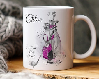 Diseño de sublimación de camisetas de golf para mujer (archivos PNG)