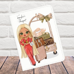 Passport, Travel Sublimation Design, Travel Girls Passport PNG Files