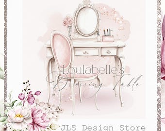 Fondo imprimible de estilo francés: Escena parisina para muñecas y manualidades (Descarga digital PNG)