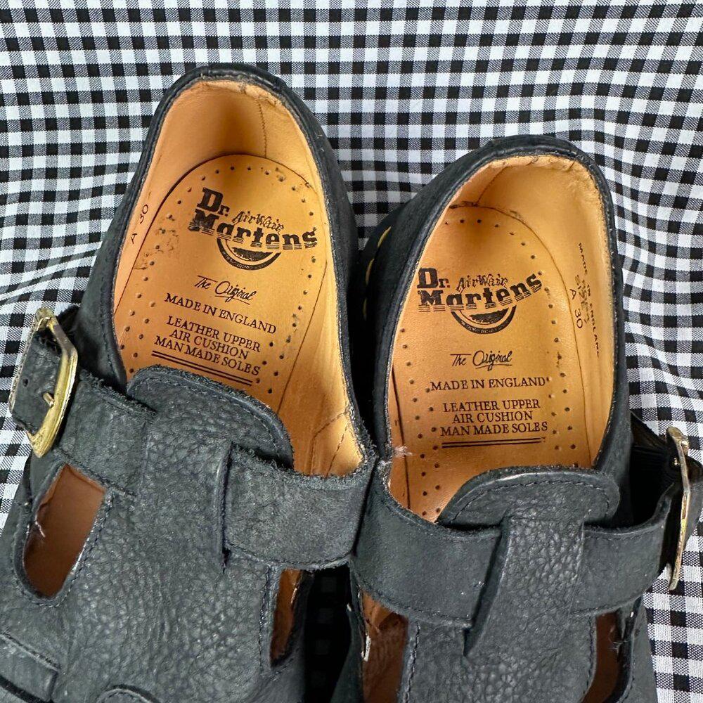 Dr Martens 8064 Fisherman Sandal Leather Mary Janes Made in 
