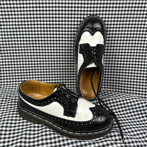 Dr Martens 3989 Vintage Made in England Brogue Shoes - Etsy