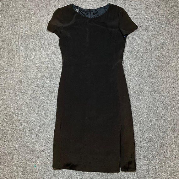 armani collezioni black dress Armani Collezioni Authentic Size 4 Black Silk Gown