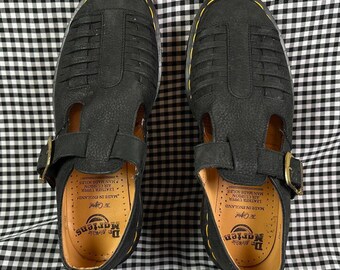 Rare Vintage Dr. Martens 8064 Made in England Fisherman Sandals Black 6 il_fullxfull.1236106019_avus.jpg main image 4