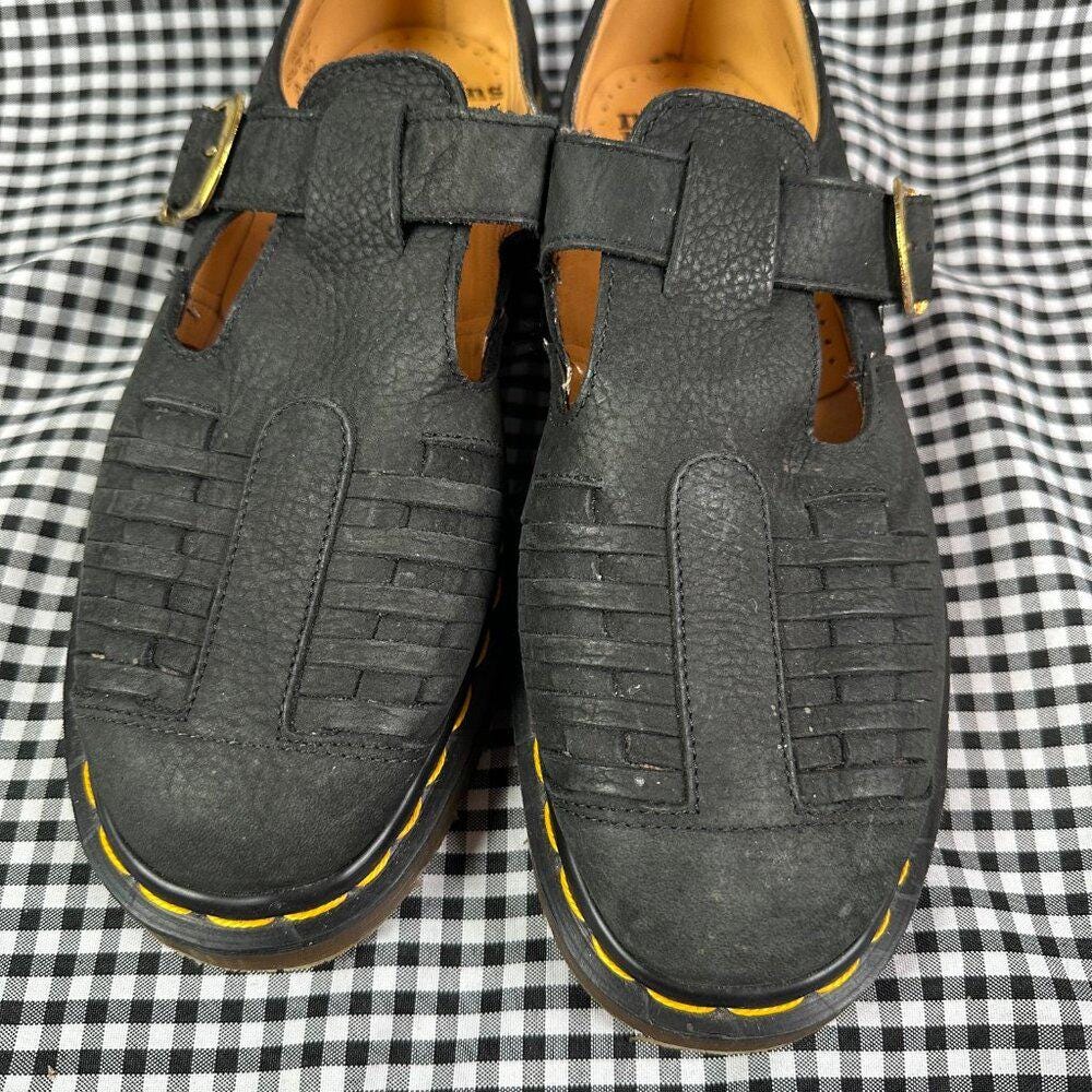 Dr Martens 8064 Fisherman Sandal Leather Mary Janes Made in  display picture 3