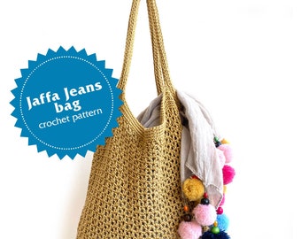 Jaffa Denim bag Crochet pattern