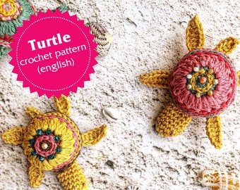 Crochet pattern Turtle (english)