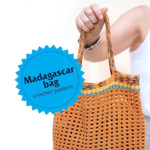 Crochet pattern Madagascar bag (english)