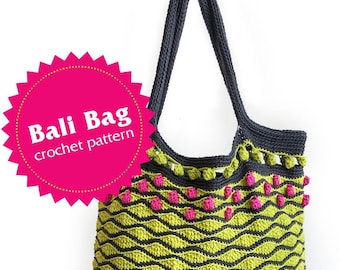 Crochet pattern Bali Bag