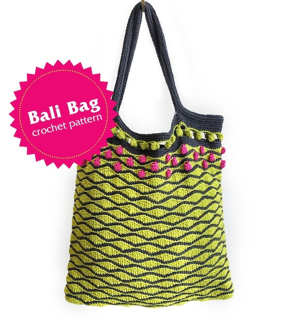 Crochet pattern Bali Bag