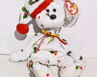 ty beanie baby 1998 holiday teddy