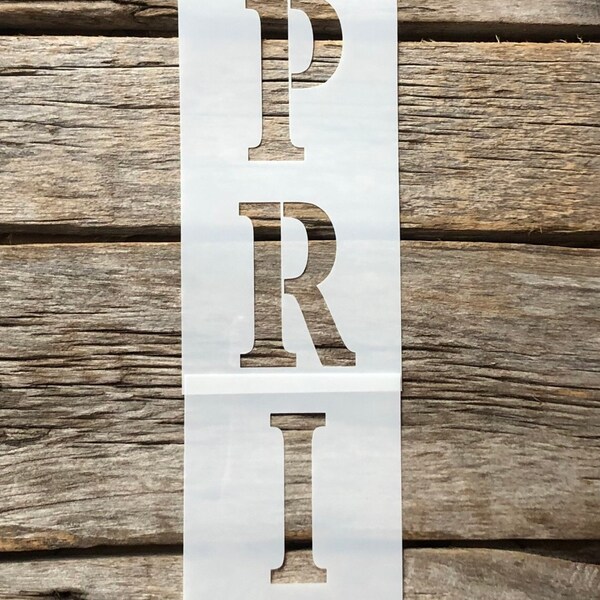 Hello Stencil - Etsy