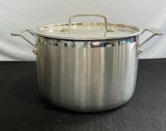 Cuisinart MCP66-24N Multi-Clad Pro Stainless Steel 8 Qt Stockpot with Lid Silver