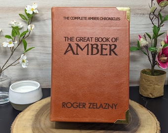 Roger Zalazny's The Great Book of Amber: The Complete Amber Chronicles, leather bound