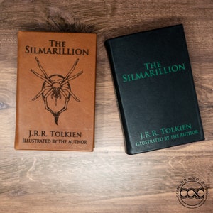 The Silmarillion Illustrated Edition Hand Bound in Leather