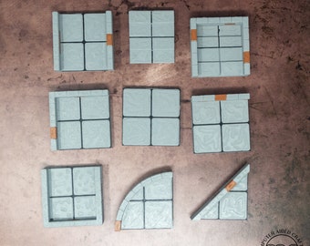 TrueTiles Modular Dungeon Set - Customizable TTRPG Map Tiles for Epic Adventure Building