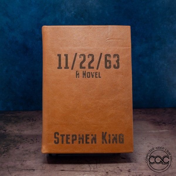 11/22/63 a novel by Stephen King, leather bound