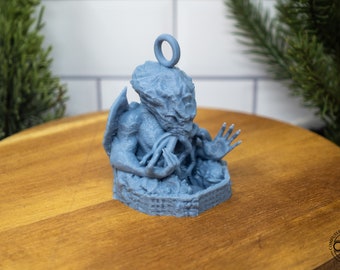 Cthulhu Christmas Tree Ornament - Unleash Eldritch Cheer on Your Holiday Tree