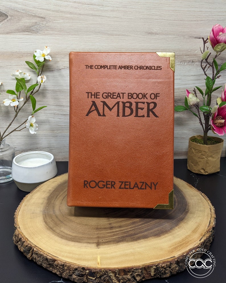 Roger Zalazny's The Great Book of Amber: The Complete Amber Chronicles, leather bound image 1